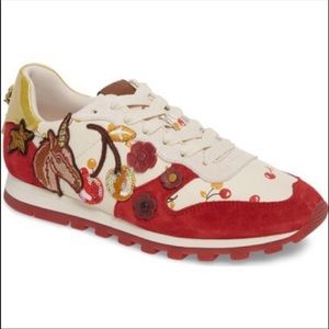 Coach C125 Runner with Uni Patches